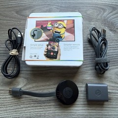 Google Chromecast 2nd Generation 1080p Media Streaming Device – Gray (NC2-6A5)