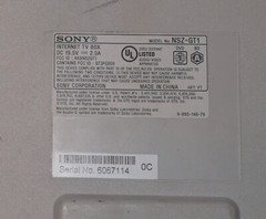 Sony Internet TV Box NSZ-GT1 with Remote, Power Supply, and HDMI Cable