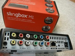 Travel SlingBox M1 Digital HD Media Streamer with European plug & USA adapter