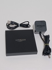 Amazon Fire TV Box HD Media Streamer CL1130 w/Power Cable ~ No Remote ~ TESTED