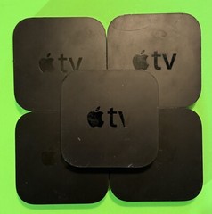 LOT OF 5 Apple TV 3rd Gen A1469 & A1427 Digital HD Media Streamer Power Tested