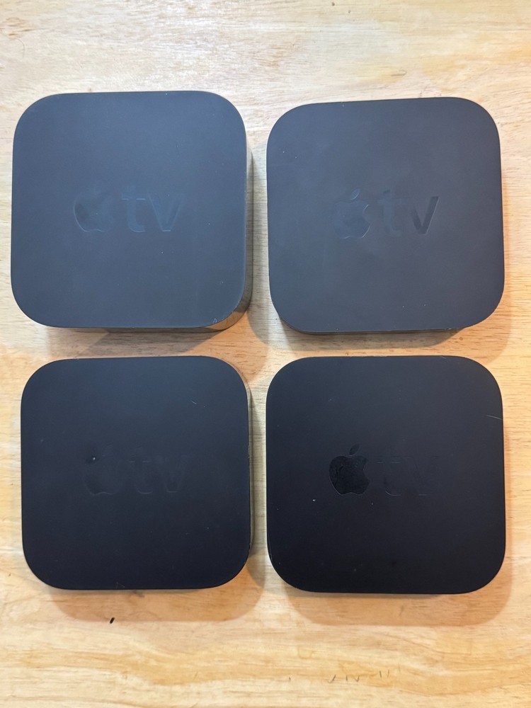 Apple TV (Lot of 4) A1427, A1378, A1625, A1469.