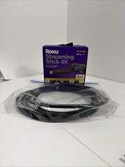 Roku Streaming Stick 4K HD HDR Dolby Vision Media Player Remote & Accessories