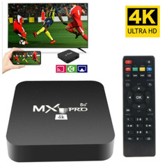 128GB Android 10.0TV BOX Qpro 4K Wifi Quad-Core HDMI Smart 1080P Media-Player