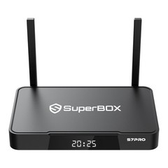 SuperBox S7 Pro Android 12 TV Box 4GB+32GB WiFi6 6K Streaming Media Player