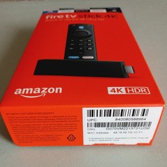 Amazon Fire 4K HDR Streaming Media Player – Black (B08XVYZ1Y5)