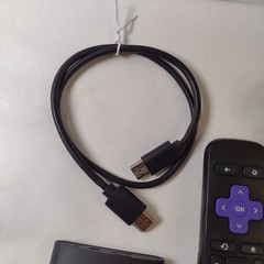 Roku Express 3930X HD Media Streamer, Remote Control HDMI Cable & USB Adapter