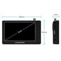 LEADSTAR D5 ATSC Digital TV Player 5-inch Screen Portable Pocket TV Car J5N5