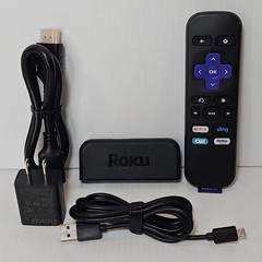 Roku Express 3900X HD Streaming Media Player Remote Tested Working HDMI