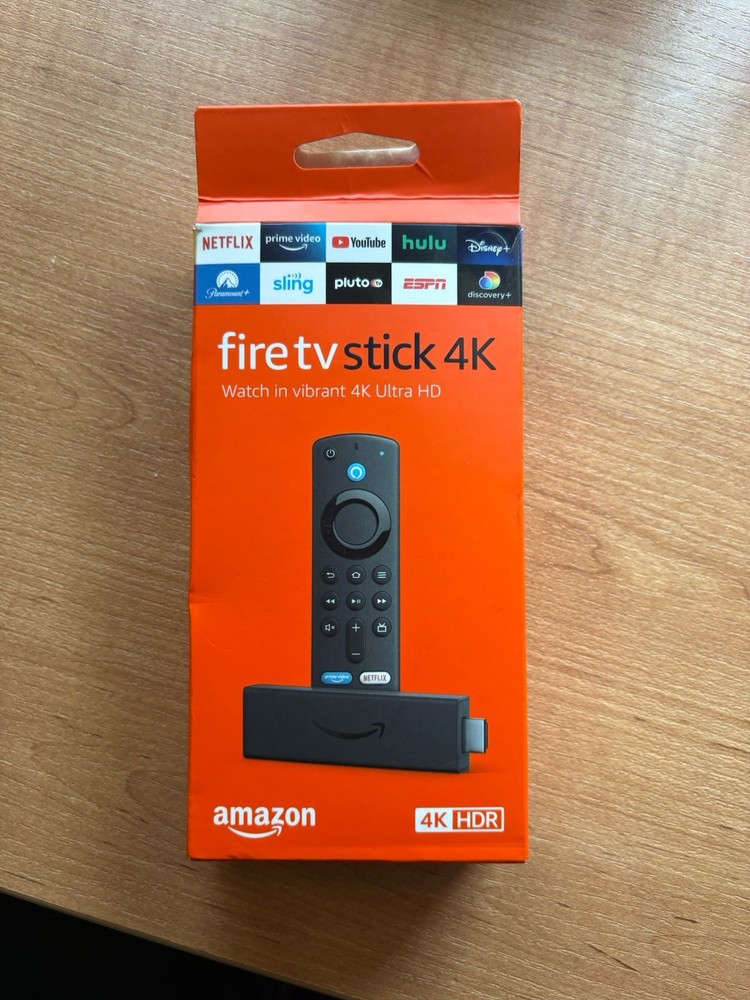 Amazon Fire TV Stick 4K Alexa Voice Remote HDR Dolby Vision Atmos Wi-Fi HDMI