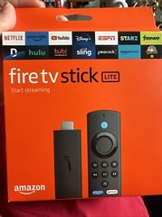 Amazon Fire TV Stick Lite Media Streamer – Black (B091G4YP57)
