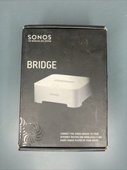 Sonos Bridge Wireless HiFi System BRIDGUS1 SW V4.0 – White New Open Box