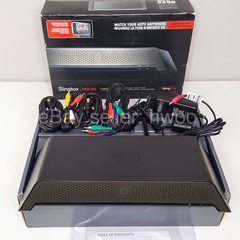 Slingbox PRO-HD SB300-100 in Box, Clean & Tested, w/ Cables & IR Blasters
