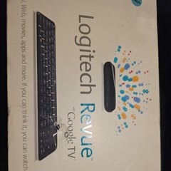 Logitech Revue Media Streaming Player with Google TV, Keyboard, New Open Item