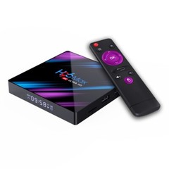 H96 MAX RK3318 Smart TV Box Android 10 4G 32GB/64GB 4K Wifi BT Media player