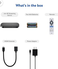 ONN 4k streaming device
