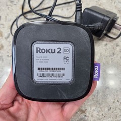 Roku 2 XD Model 3050X Streaming Media Player With Power Adapter Tested