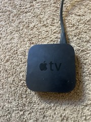 APPLE TV 2ND GENERATION MEDIA STREAMER STATION ONLY A1378 BLACK MEDIA PLAYER