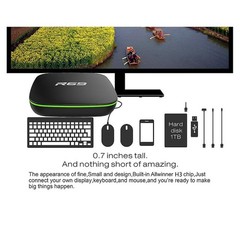 R69 Smart Set Top Tv Box 4k High Definition Quad-core 2.4g Wifi 1080p