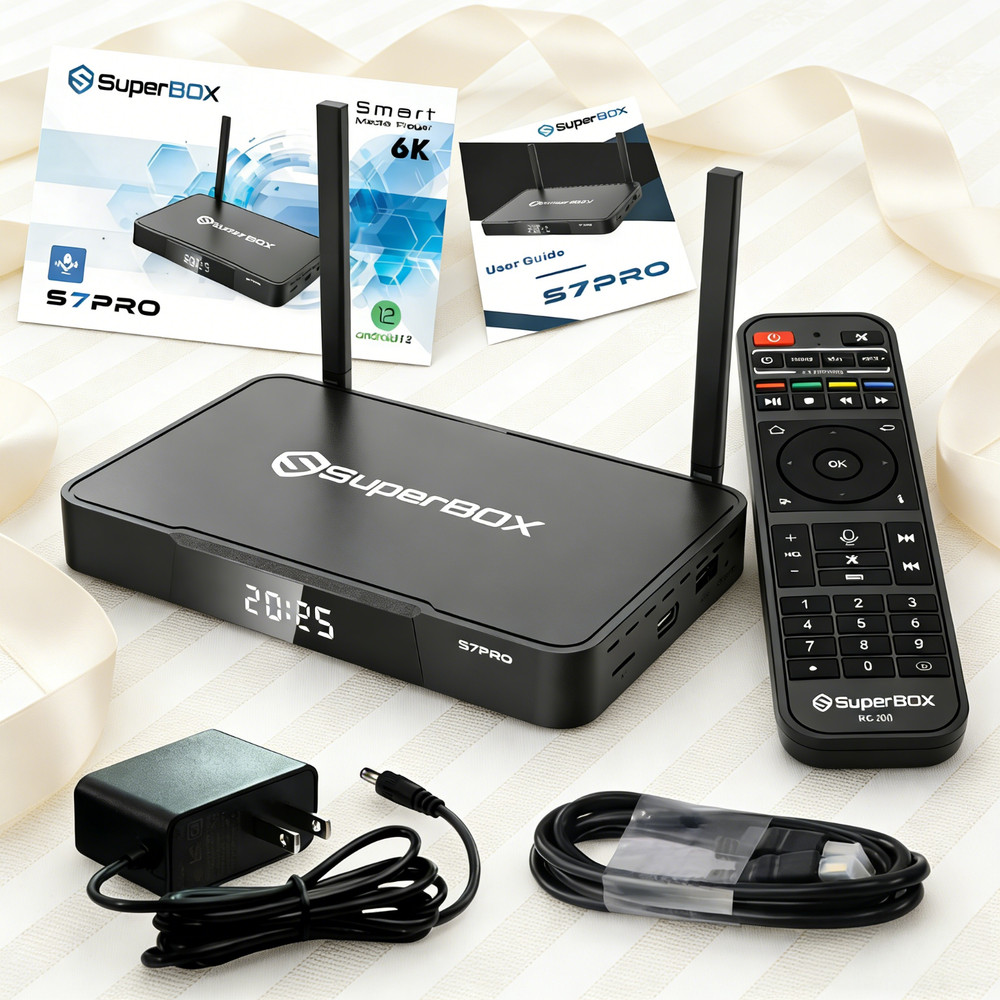 New 2026 SuperBOX S7 PRO Latest and Updated 7th Gen. 7 Day Rewind + More