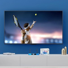 SuperBox S6 Max 6K Android TV Box Blue Dual Band WiFi 6 HDMI 64GB Dolby Digital