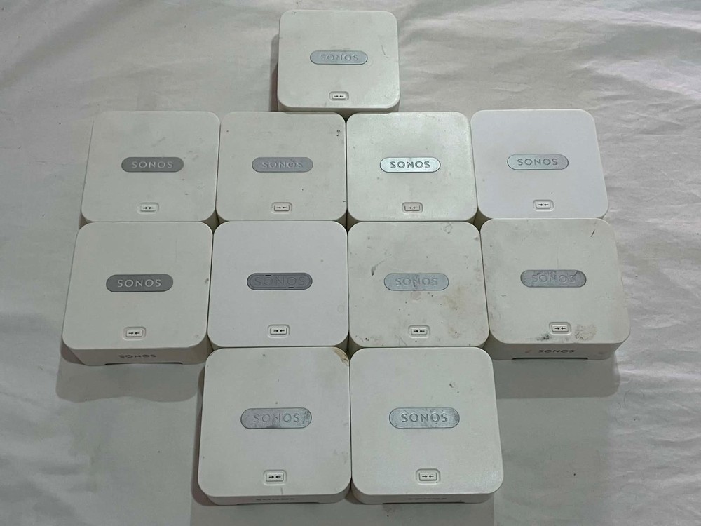 Sonos Bridge Wireless HiFi System – White – Lot of 11