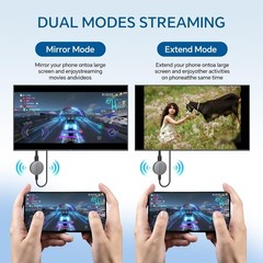 Wireless HDMI Display Dongle Adapter Miracast AirPlay DLNA for HDTV/Projector