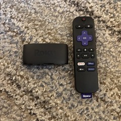Roku Express 4K+ 3941X2 Streaming Media Player Voice Remote No Power Cord