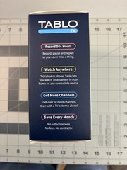 Tablo TV 4th Gen 2-Tuner Over-The-Air DVR (TV TF1282B-R) – New Sealed