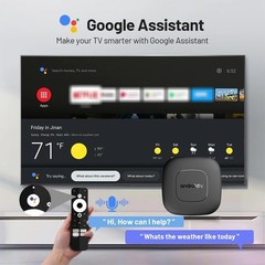 New Mortal T1 Smart TV Box Global Edition Streaming Media Player BT Wi-Fi Kit