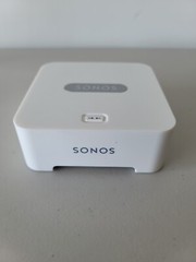 SONOS Connect Bridge – White – Power Adapter – LAN Cable – TESTED