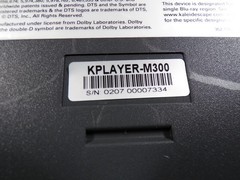 KALEIDESCAPE KPLAYER-M300 NETWORK MEDIA STREAMING HEAD