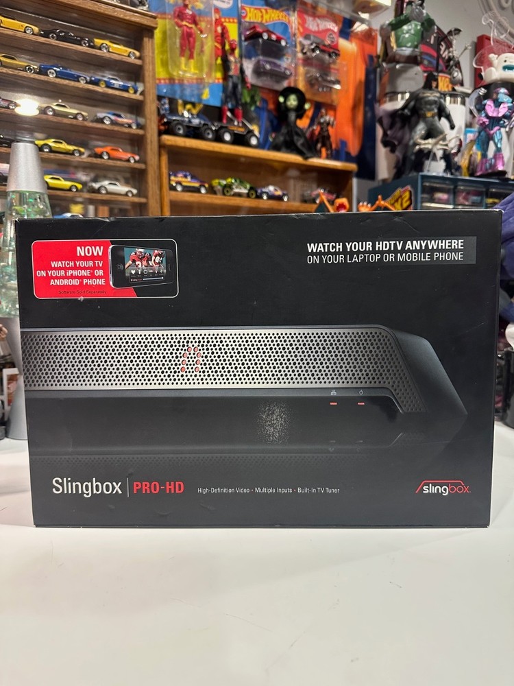 Slingbox Pro-HD 190672 High Definition Built In TV Tuner New Open Box