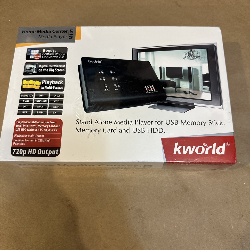 Kworld M120 Home Media Center Media Player full hd 1080p