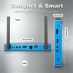 2026 New SuperBox S7 Max Streaming Box 1000Mbps Ethernet Dual Band WiFi 6