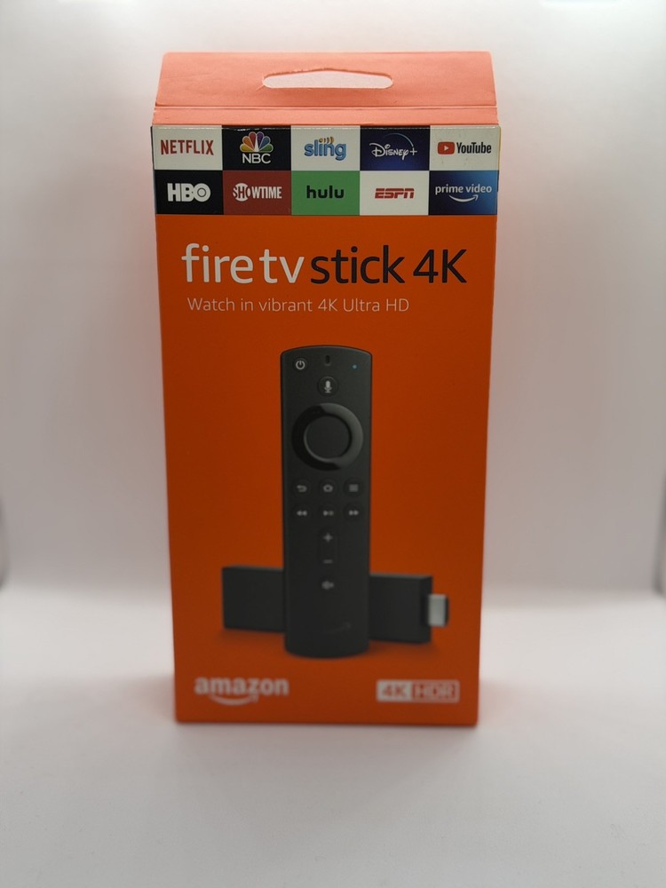 Amazon Fire TV Stick 4K with 2nd Gen Alexa – Voice Remote BRAND NEW Sealed