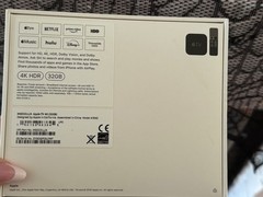 Apple TV 32GB 4K HD Media Streamer – Black (MQD22LL/A)