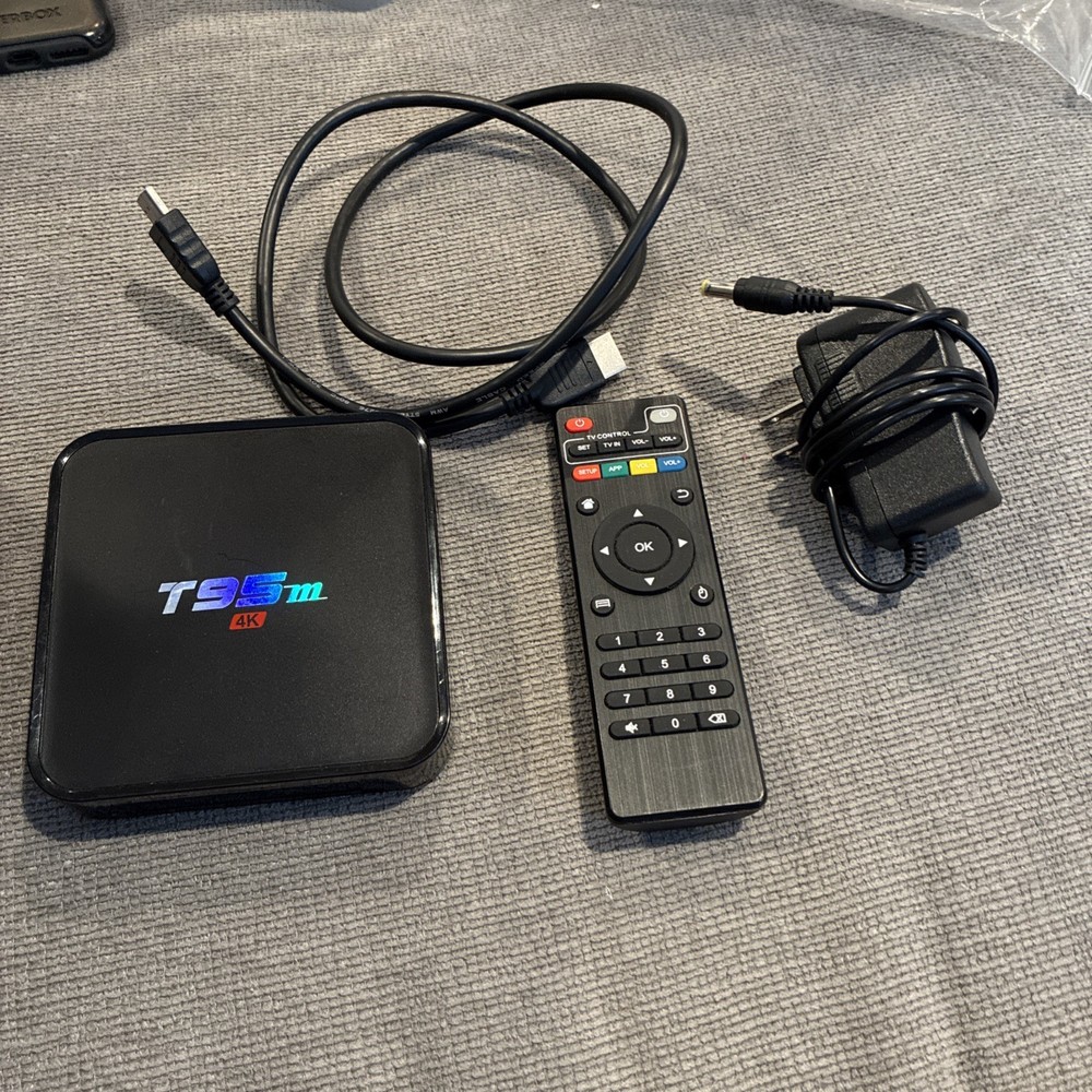 T95M 1G/8G Android 6.0 Smart TV Box Amlogic S905X Quad Core Support 4K HDMI