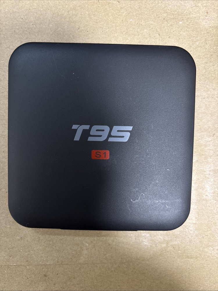 T95 S1 Android Smart TV Box. As Is