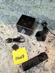 Amazon 4K Fire TV Cube with Alexa 1st Generation (Model EX69VW) Includes Remote