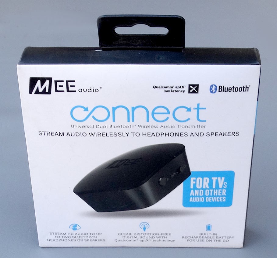 MEE audio Connect Universal Dual-Headphone Bluetooth Wireless Audio Transmitter