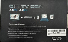 MXQ OTT Android 4.4 TV Box Internet TV 4x CPU 4x GPU H.264 H.265 1080P Full HD