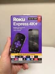Roku Express 4K+ 2021 | Streaming Media Player HD/4K/HDR with Smooth Wireless St