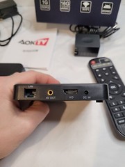 Pair of AOK TV 4k box android 16G eMMC 1G DDR3 with remotes