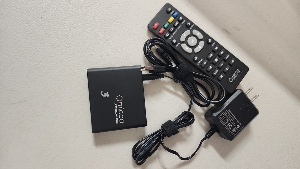 Micca Speck G3 1080p Full-HD Digital Media Player HDMI USB SD/SDHC 1K