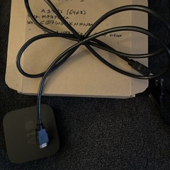 Apple TV 4K A1842 (4k 1st Gen) 64GB Streamer with cord/remote, Excellent!