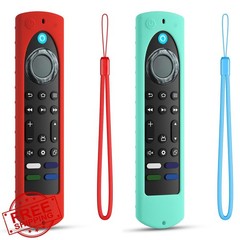 DUOLAXMENG Fire TV Stick 4K Max 2nd Gen Case Red+Mint