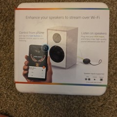 Google Chromecast Audio – New / Sealed – Wi-Fi Streaming Adapter for Speakers