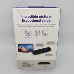 ROKU EXPRESS 4K+ STREAMING STICK WITH VOICE REMOTE (MODEL:3941R2)
