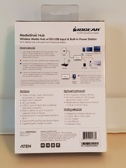 IOGEAR Wireless Media Hub Model GWFRSDU. SD / USB Input. NEW SEALED PACKAGE